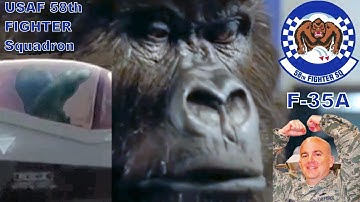 F-35A 58th FS USAF Theme Song COLLINS Gorilla 