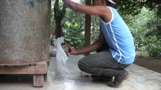 Uso de candelitas para almacenar granos en silos sin usar pesticidas