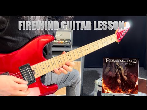 Guitar lesson: how to play “Destiny is Calling” by Firewind