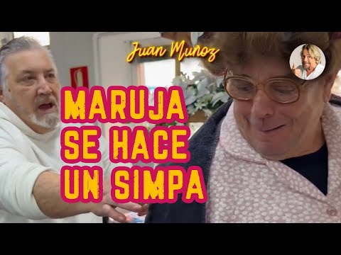 Juan Muñoz, cómico y Pepe el Peluquero en "Maruja se hace un "simpa" "