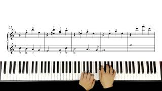 O Come All Ye Faithful - Intermediate Piano Arrangement No. 2 - 6,240pts