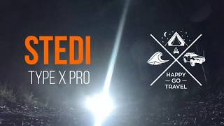 Stedi Type X Pro - Un-Boxed, In Action Review - Happy Go Travel