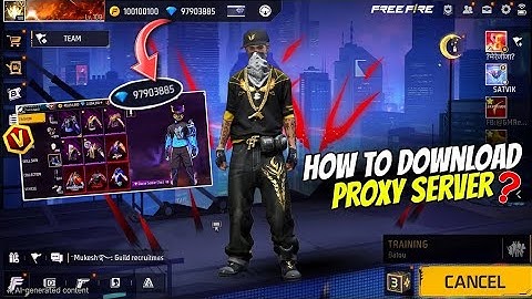 Kibomodz Free Fire Proxy Server Apply Process ( No Root ) 