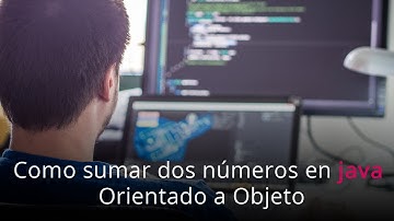 Como sumar dos números en java | Orientado a Objetos