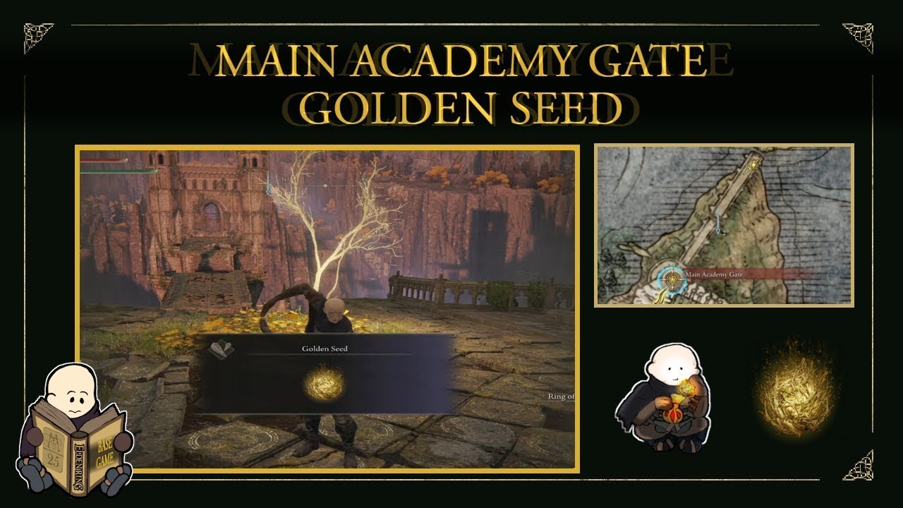 ELDEN RING™ Main Academy Gate Golden Seed location