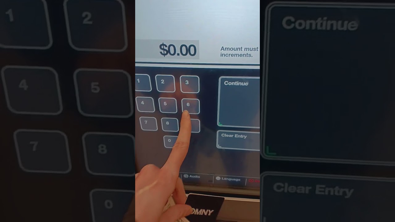 OMNY | How To Reload An Omny Card Using Cash At Omny Vending Machine.