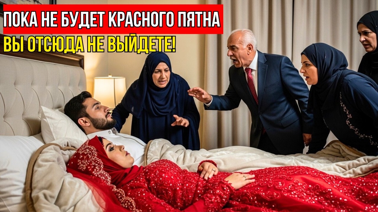 “ДАВАЙТЕ! БЫСТРЕЕ!” — КРИЧАЛИ У КРОВАТИ. “ПОКА НЕ БУДЕТ ПЯТНА — ВЫ НЕ ВЫЙДЕТЕ”