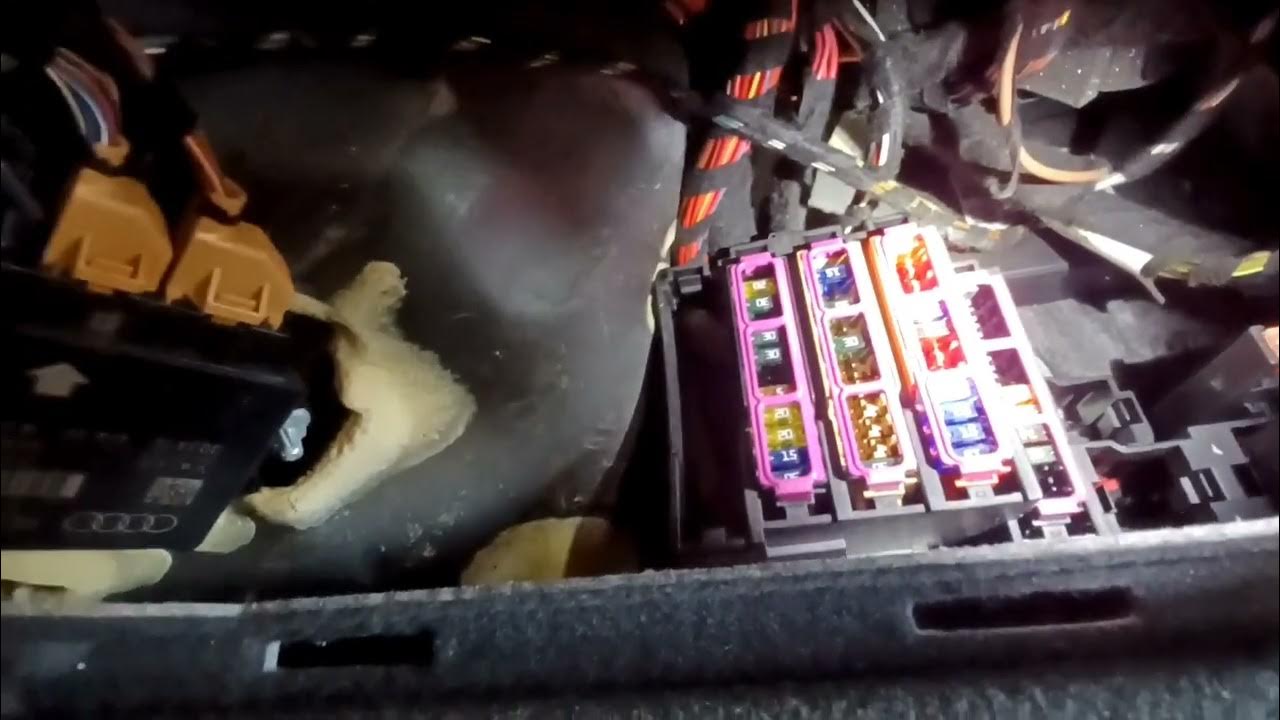 2011 AUDI Q5 CIGARETTE LIGHTER FUSE LOCATION YouTube