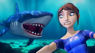 Shark Attack! | The Deep Season 1 | Undersea Adventures | 21 \& 22