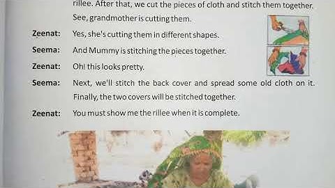 Making a Rillee.( Class 5 unit 1.3) English.