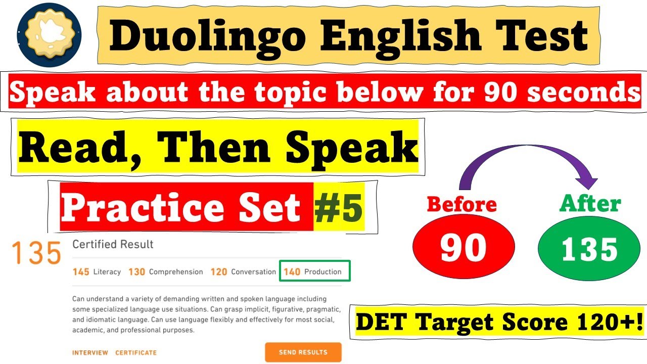 Read Then Speak Duolingo Test Prep 5 YouTube Read then speak duolingo test prep 5 youtube