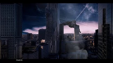 CG Live Action Composting|CG shoot2022|Compositing Nuke|Maya 3d model|