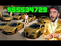 FRANKLIN TÜM ARABALARINI ALTIN YAPTI - GTA 5 MODS