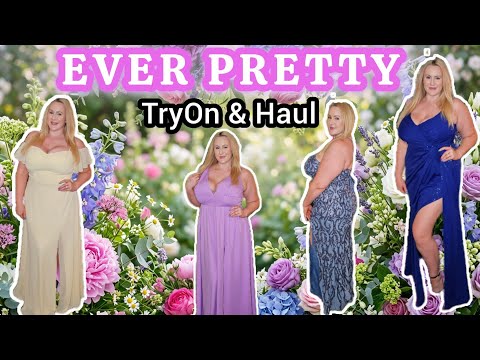 TRY ON HAUL 👗 Ever-Pretty Dresses on a Curvy Girl | Honest Review