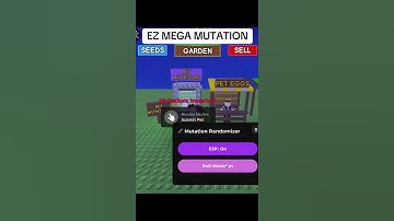 GROW A GARDEN SCRIPT | PET MUTATION ROLLER | PET MUTATION RANDOMIZER  #roblox