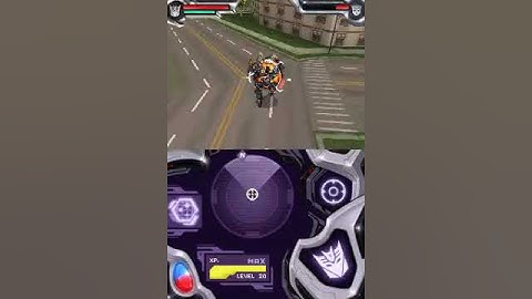 Transformers - Decepticons_   barricade vs bumblebee.avi