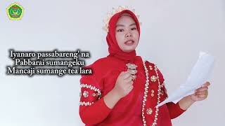 Puisi " SOMPE' " oleh Putri Aprilia, tugas UAS mata kuliah BAHASA DAERAH