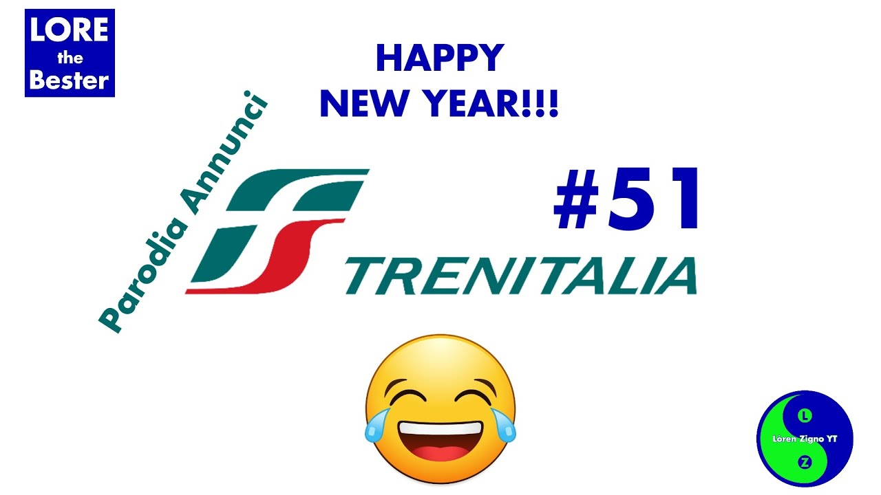 [NEW YEAR!] PARODIA ANNUNCI TRENITALIA #51 😂