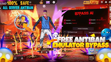 NEW FREE UID EMULATOR BYPASS OB51 SAFE 💻 FOR FREE FIRE | 100% ANTIBAN | FREE FIRE PC PANEL GRATIS 🎯