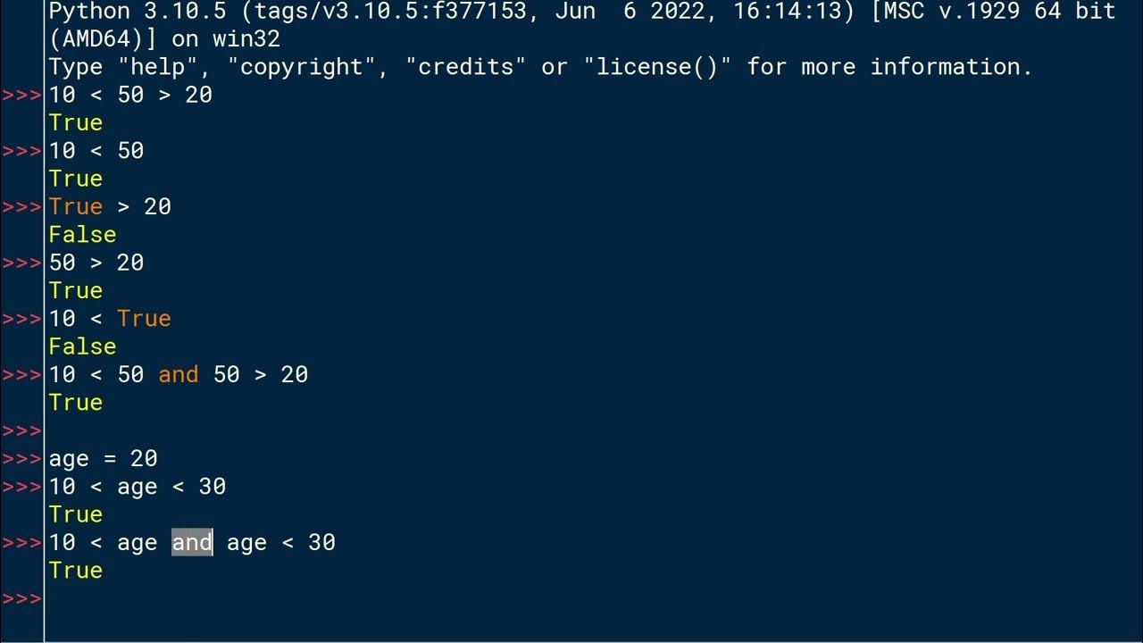Introduction to Conditional Logic in Python: Python Basics - YouTube