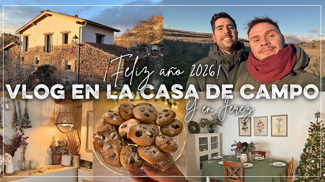 VLOG en Casa Laurel 🏡 Compramos TELAS, CUADROS, PRIMARK HOME, JYSK 🥰 Viaje a JEREZ 🍪 Receta GALLETAS