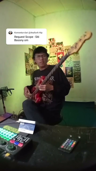 Scope - (siti) djangan paksa akoe #yusuftjikwi #fyp #basscover #scope
