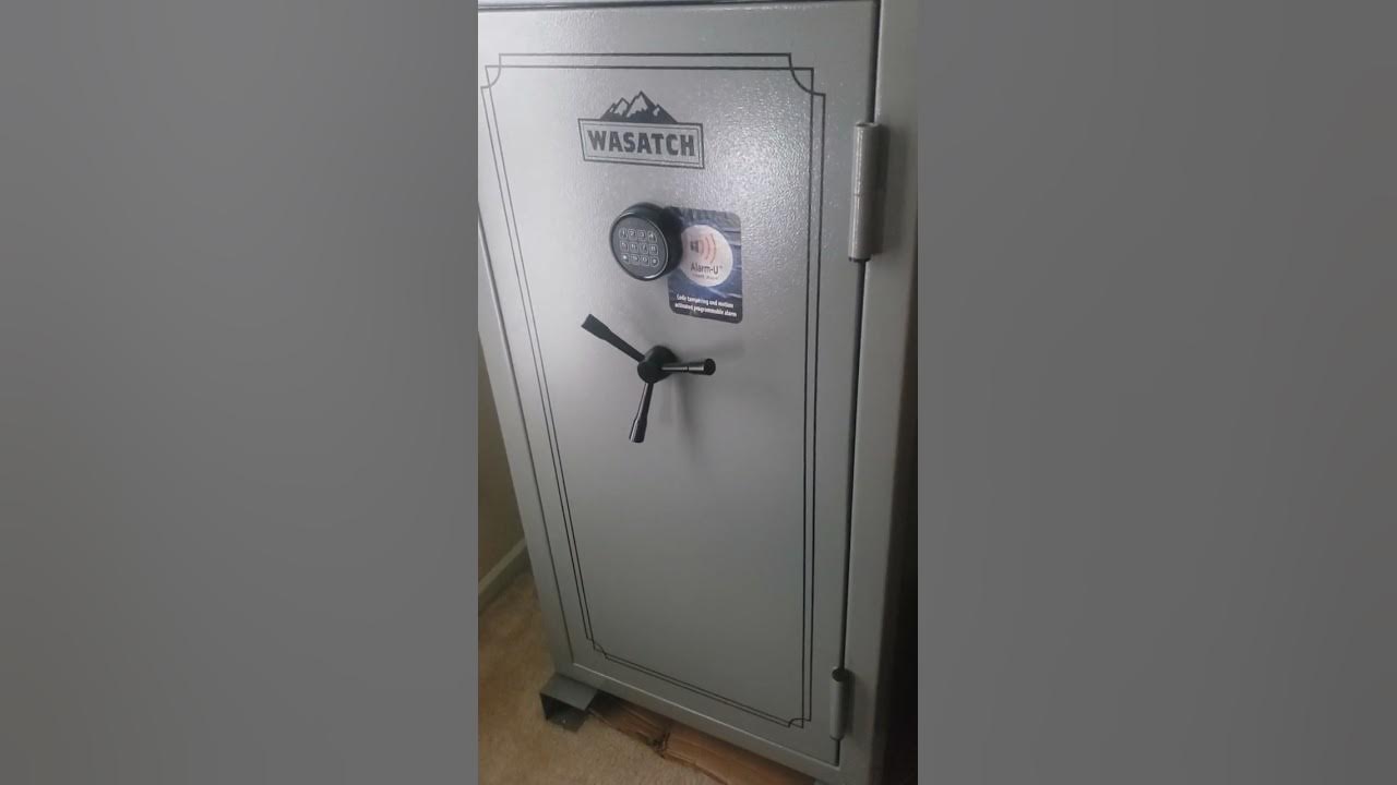 Wasatch 40 Gun safe. - YouTube
