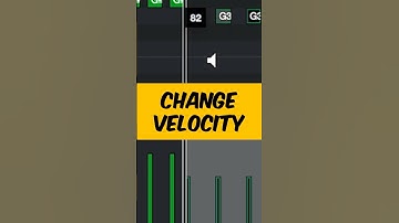 Change MIDI velocity in Cubase #cubasetutorial #musicproduction