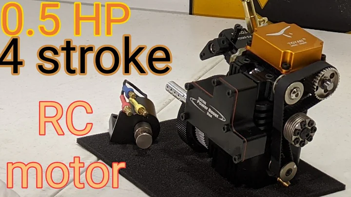 TOYAN FS-S100A 3.5cc 4-STROKE RC model engine unboxing