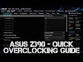 ASUS Z390 Quick Overclocking Guide | i7 - i9 | 8700K - 8086K - 9700K - 9900K