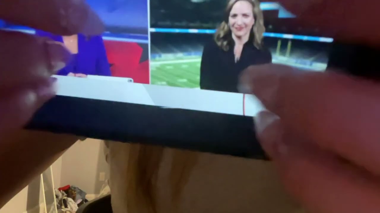 Making low quality asmr while watching the election