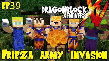Dragon Block Xenoverse: Frieza Army Invades Earth (Dragon Ball Z Minecraft EP 39)