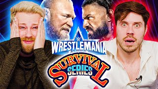 CAN YOU NAME EVERY WWE WRESTLEMANIA MAIN EVENT? | Survival Series