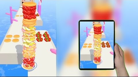 🍩Pancake Run iOs Andriod Walkthrough!!! All levels Ggameplay Android games//KUTTY GAMERS
