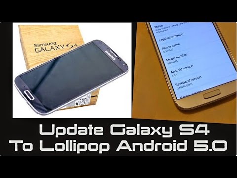 S4 KitKat to Lollipop 5.0 | No Root | How to Manually Update to Lollipop 5