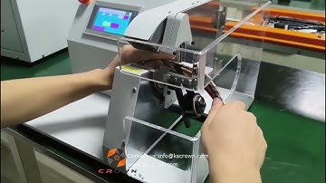 Wire Harness Continuous Taping Machine AT-080 - Suzhou Crown