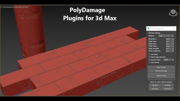 PolyDamage | Single Click | 3d Plugin