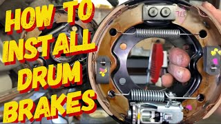 HOW TO INSTALL DRUM BRAKES ON ANY CLUB CAR DS GOLF CART