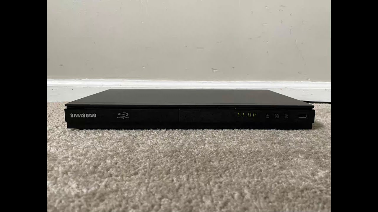 Samsung BDE5700 Single BluRay DVD Compact Disc CD Player YouTube