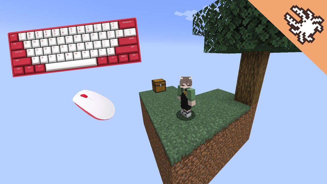 ASMR - Minecraft Skyblock - Soft Whispering, Keyboard & Mouse Sounds ...