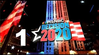 MSNBC 2020 Election Night Coverage Part 1
