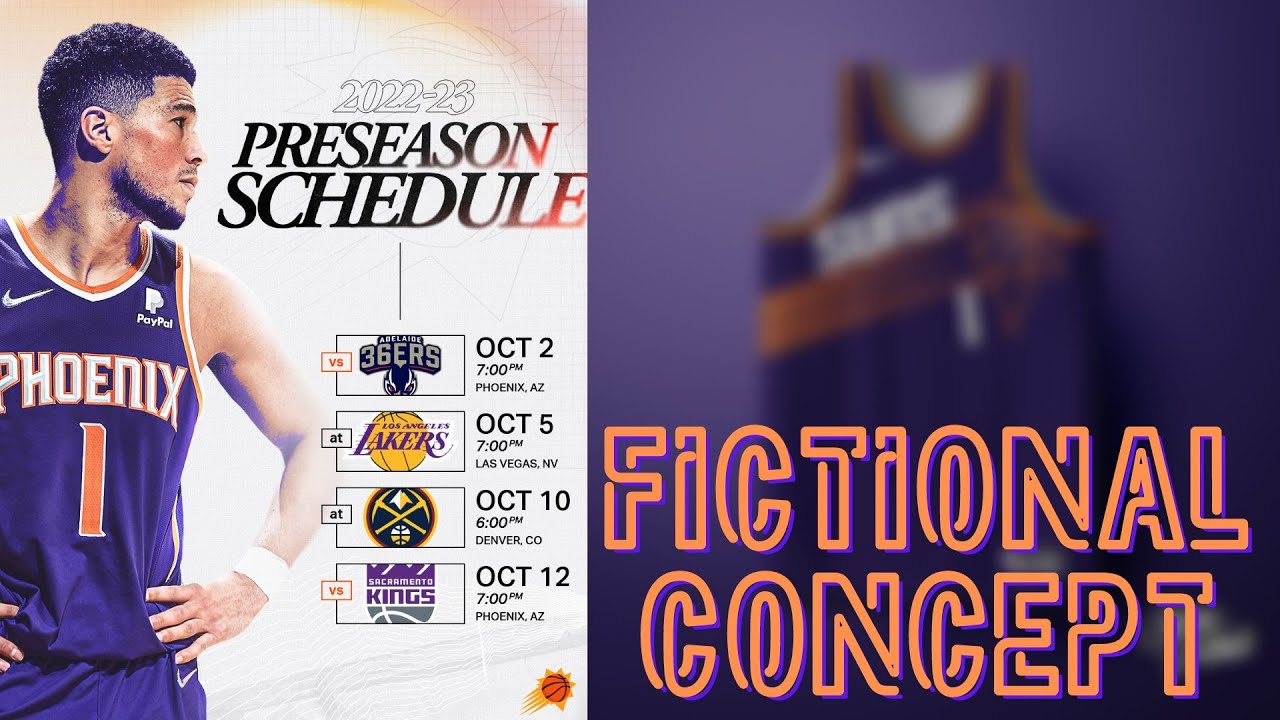 Phoenix Suns' preseason schedule ends with road trip