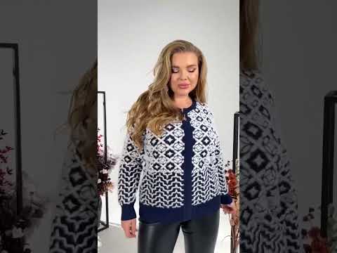 Ангоровая кофта женская, видео 1