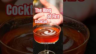 A mesmerizing Ring of Fire cocktail