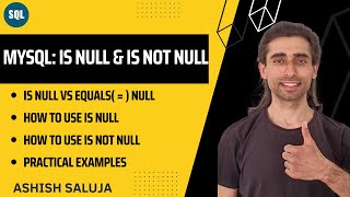 MySQL: IS NULL and IS NOT NULL in SELECT - Hindi