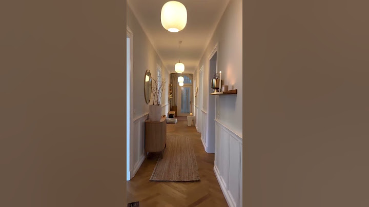 Créer du charme dans un couloir ✨#couloir #decoration #deco #appartement #paris #architecte #home