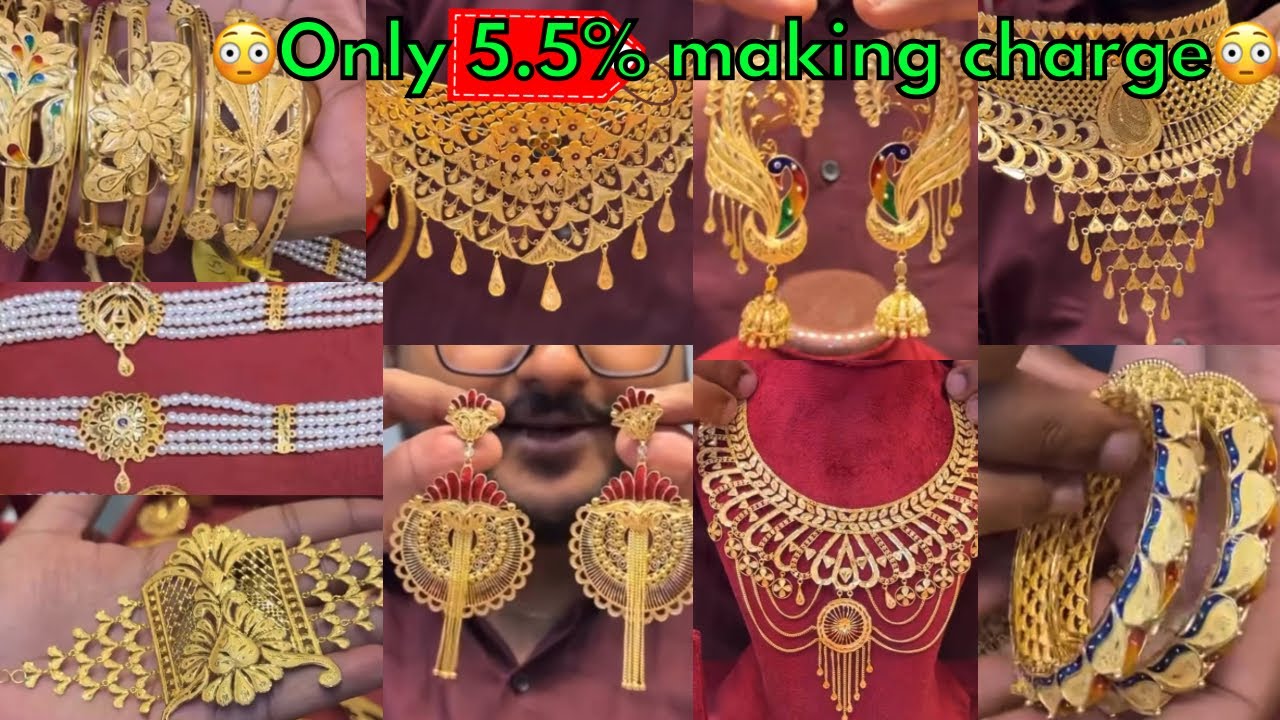 5gm fulkan, necklace, 3gm mantasa, 3gm choker, bangles only 5.5% making charge from TJJ 
