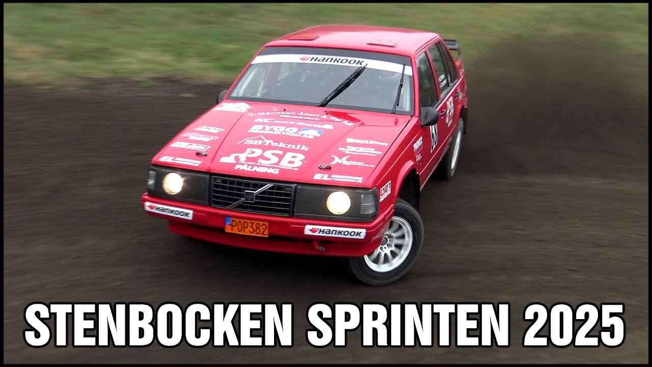 Stenbocken Sprinten 2025 - Snurrningar, Kriser & Häftig Bilåka!