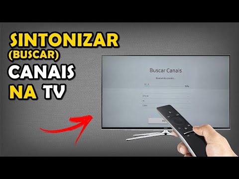Como Sintonizar Canais em TVs Samsung