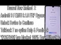 New Method 2 All Huawei FRP Bypass EMUI 9.1 Talkback 7 Unlock Device to Continue Update 2019